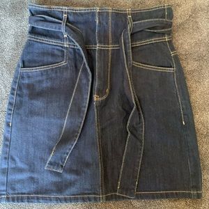 NWOT jean skirt